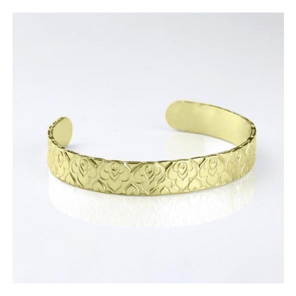 彫金用 Bracelet Stamping Blank＊バングル製作プレート9.5mm。真鍮 Brass*ImpressArt |  | 01