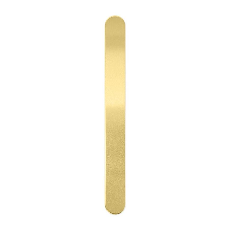 彫金材料パーツ Bracelet Stamping Blank＊バングル製作プレート幅16mm　真鍮 Brass　ImpressArt インプレスアート | 