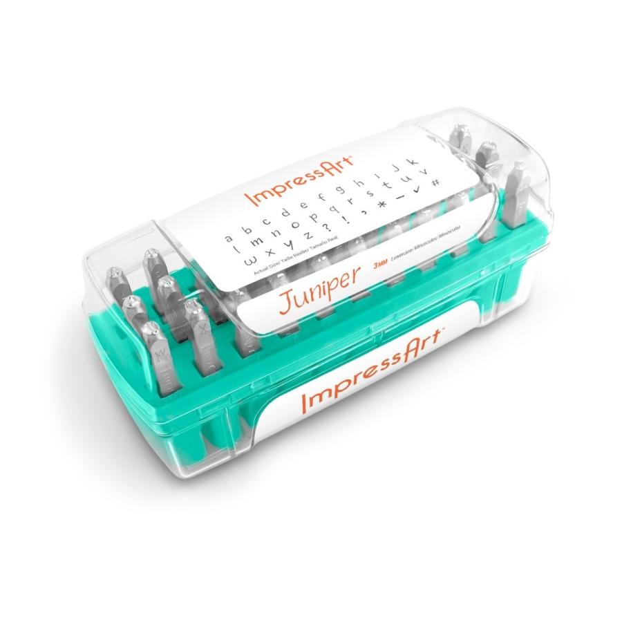 彫金刻印 最新モデル 使いやすいサイズ Juniper Low 3mm 小文字 英語