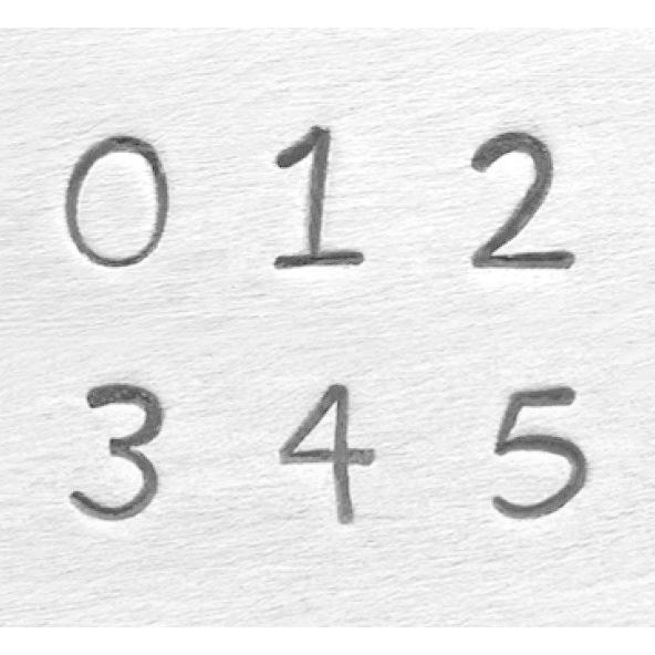 彫金刻印 最新モデル 使いやすいサイズ Juniper Numbers 数字刻印