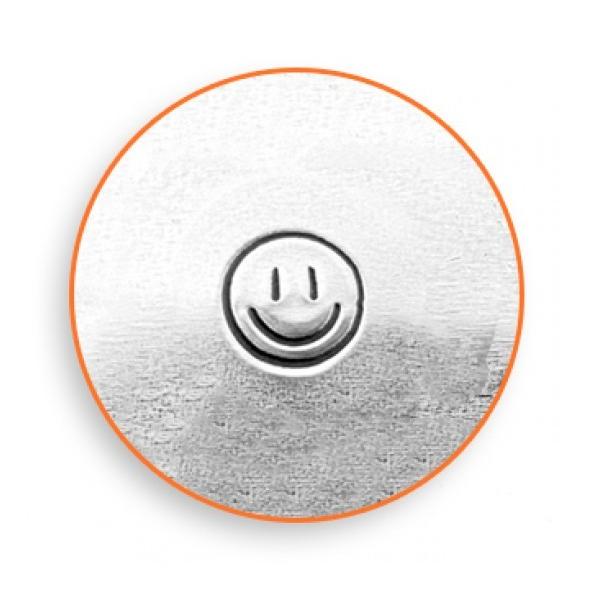 彫金刻印 smiley Face 3mm＊スマイル　革細工/レザークラフトにも*ImpressArt｜metal-stamp