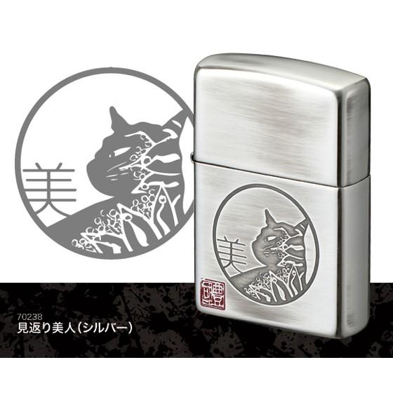 Zippo ジッポ ジッポー ライター 墨絵画家・本多豊國 ねこ 70237 | www