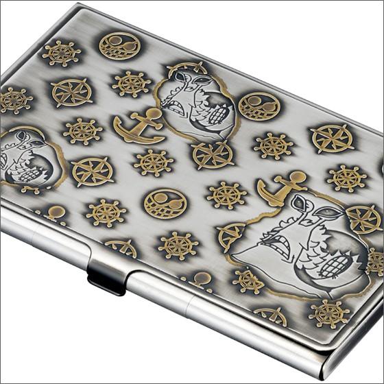 全ての One Piece ワンピース 電伝虫メタルカードケース シルバー ドンキホーテ ドフラミンゴ 金属製 名刺入れにも 新品本物 Zoetalentsolutions Com