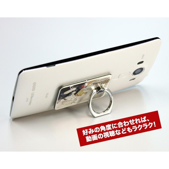天野喜孝メタリング F7-081　正規品 スマホリング スマホスタンド 貼り直しができる ゲーム キャラクター グッズ 金属雑貨 |  | 03