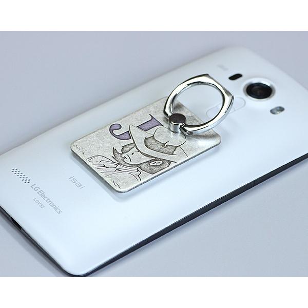 ルパン三世メタリング 次元 正規品 スマホリング スマホスタンド 貼り直しができる アニメ キャラクター グッズ 金属雑貨 Metal Edit 2号店 通販 Yahoo ショッピング