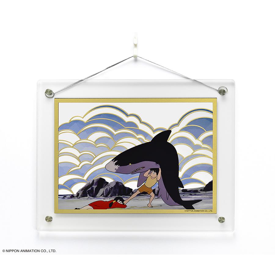 ヒカリキリエ ミラー 未来少年コナン 1話 のこされ島より　　正規品 切り絵 鏡 アートパネル リビング インテリア 部屋 卓上 壁掛け |  | 12