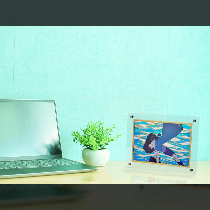 ヒカリキリエ ミラー 未来少年コナン 8話 逃亡 より　　正規品 切り絵 鏡 アートパネル リビング インテリア 部屋 卓上 壁掛け |  | 08