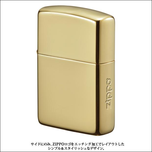 ZIPPO 金めっき ミラー アーマー・ゴールドのインサイドユニット  162 ジッポロゴ 鏡面 高級 良い音 ぴかぴか シンプル 大人 プレゼント エイジングを楽しむの画像
