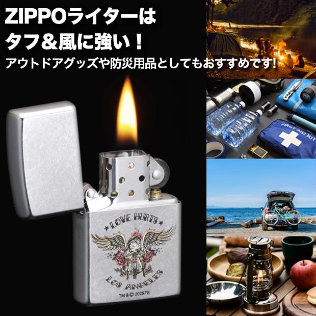 ZIPPO（ジッポー） ベティーブープ(TM) LOVE HURTS 正規品 ライター