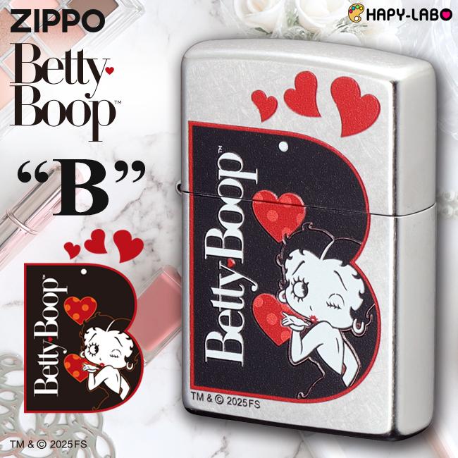 ZIPPO ベティーブープ(TM)　B　　正規品 ライター BETTY ベティーちゃん アメカジ バイク ビンテージ風 レトロ エンジェル セクシー ギフト プレゼント | ZIPPO