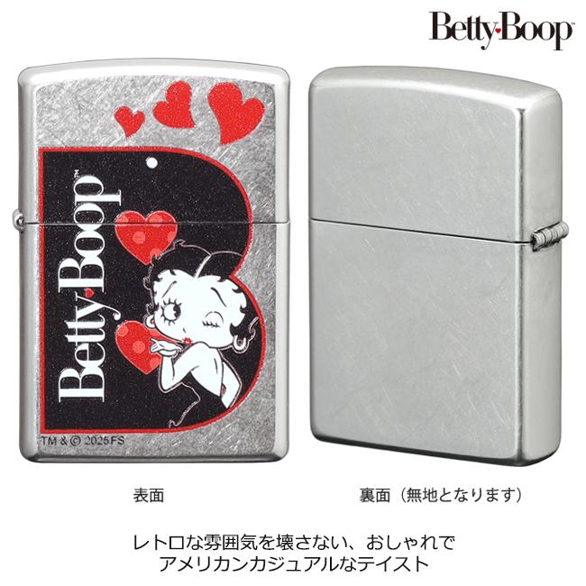 ZIPPO ベティーブープ(TM)　B　　正規品 ライター BETTY ベティーちゃん アメカジ バイク ビンテージ風 レトロ エンジェル セクシー ギフト プレゼント | ZIPPO | 02