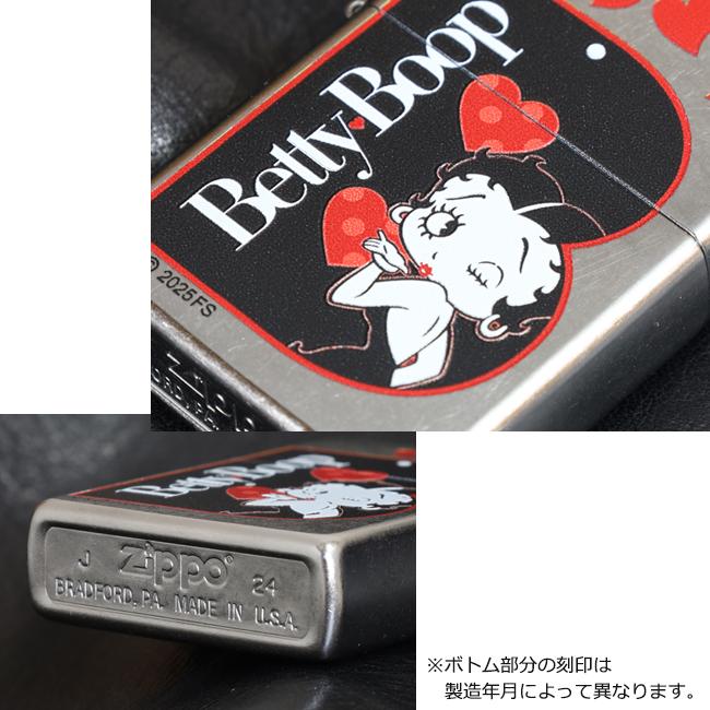 ZIPPO ベティーブープ(TM)　B　　正規品 ライター BETTY ベティーちゃん アメカジ バイク ビンテージ風 レトロ エンジェル セクシー ギフト プレゼント | ZIPPO | 04