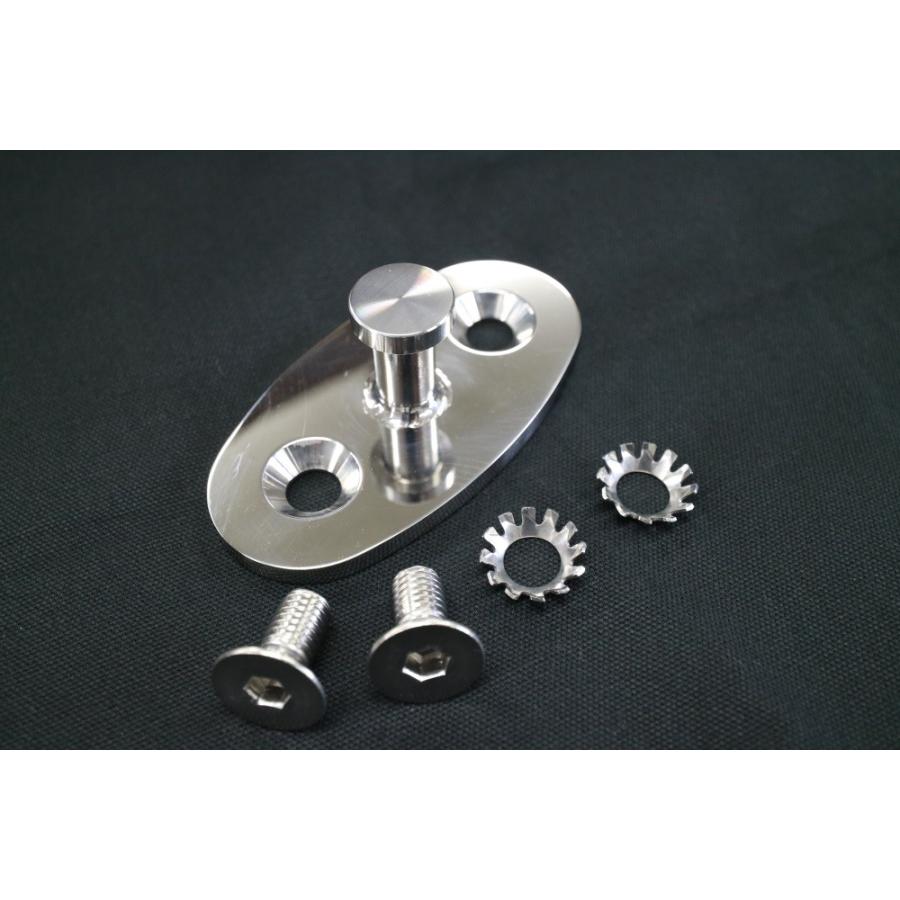 ジムニー SJ30、JA11〜JA22 リア用ドアキャッチ ステンレス ジムニー SJ30、JA11〜JA22 リア用ドアキャッチ ステンレス