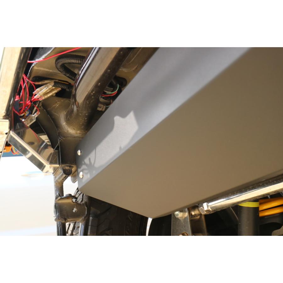 ジムニー JB64 JB74 純正マフラー用カバー ステンレス つや消し