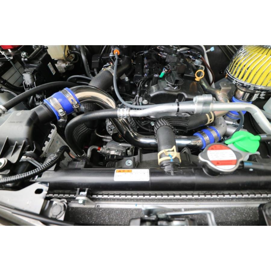 ジムニー JB64 インテークパイプ ステンレス : メタルワークス ジムニー JB64 インテークパイプ ステンレス : メタルワークス