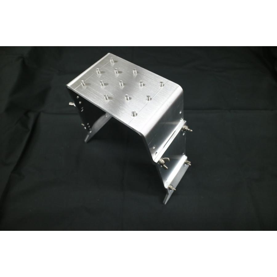 モトクロス フットスタンド フットレスト 足台 ロング 1個 : メタル