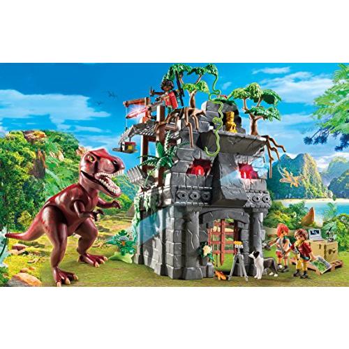 福袋セール】 Playmobil The Explorers Camp T-Rex with Base 平行輸入