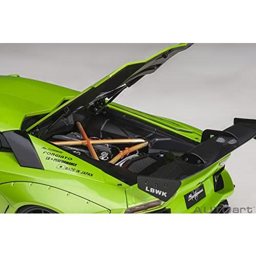 Toy Cars Lambo Liberty Walk LB-Works Pearl Green Metallic Limited Ed 平行輸入｜metamarketh｜05