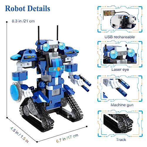 Yerloa Robot Building Kit for Kids 6-12  Remote & APP Control Robot  平行輸入｜metamarketh｜02