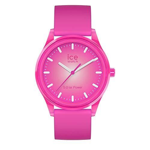 女性用腕時計Ice-Watch - ICE Solar Power Indian Summer - Pink Women's Wrist 平行輸入