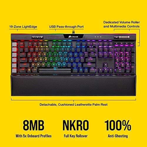 K95 RGB Platinum XT Mechanical Gaming Keyboard  Backlit RGB LED  CHE 平行輸入｜metamarketh｜08