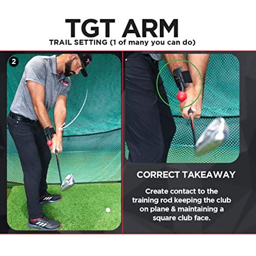 TOTAL GOLF TRAINER ARM AID - チッピング、ピッチング、フルスイングを改善する - リード & トレイルの手/ 平行輸入｜metamarketh｜04