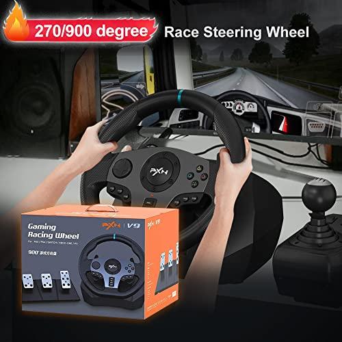 Steering Wheel for PC  PXN V9 Universal USB Car Sim 270/900 Degree G 平行輸入｜metamarketh｜05