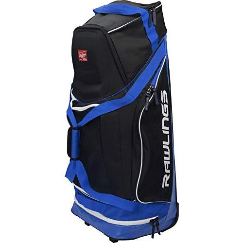 数量限定 Rawlings キャスター付き野球/ソフトボール用品バッグ ロイヤル 平行輸入 【FKP1533117063】(54772円)