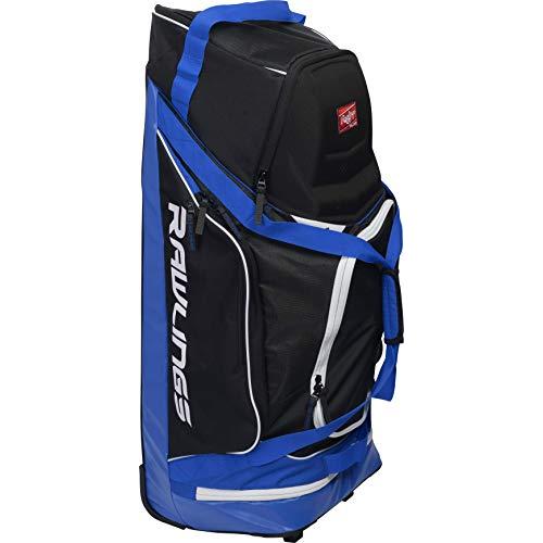数量限定 Rawlings キャスター付き野球/ソフトボール用品バッグ ロイヤル 平行輸入 【FKP1533117063】(54772円)