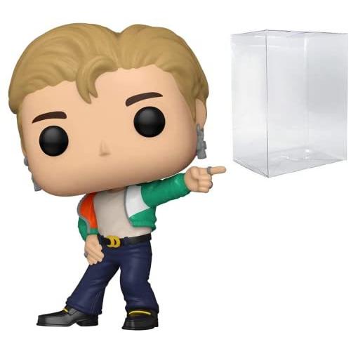 BTS ダイナマイト ジミン ポップ! ビニールフィギュア (互換性のあるポップボックスプロテクターケース付き) 平行輸入 平行輸入