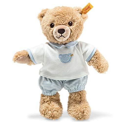 おやすみクマちゃん ブルー 25cm ぬいぐるみ 平行輸入