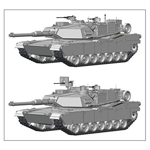 ライフィールド 1/35 アメリカ軍 M1A1/A2 エイブラムス with フルインテリア 2in1 プラモデル RFM5007 平行 平行輸入 