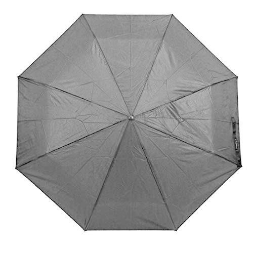 ブラック伸縮キャノピー折りたたみトラベル傘 平行輸入