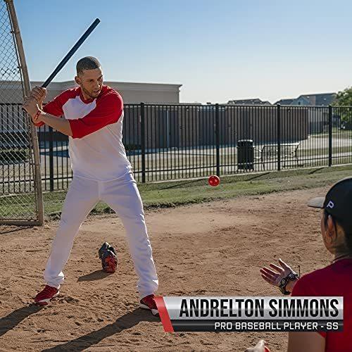 ポータブルウォームアップバンドル | 抵抗バンド 3つの異なるグリップ 2つの重み付き野球ボール 3つのフォームテックユーティリティトレ 平行輸入 