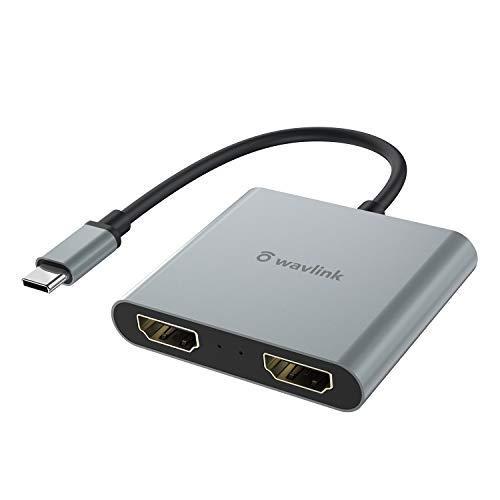 WAVLINK USB-C - デュアル4K HDMI MSTアダプター Thunderbolt 3対応 Type C - HDMI マ 平行輸入｜metamarketh