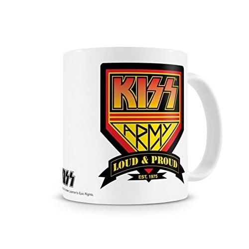 『5年保証』 KISS 正式にライセンスされている KISS Army Coffee Mug 平行輸入 平行輸入 その他コーヒー、ティーカップ