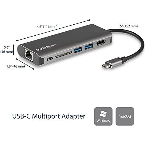 StarTech.com USB Type-Cマルチ変換アダプター/USB-Cマルチハブ/4K HDMI/USB 3.0ハブ(2x US 平行輸入｜metamarketh｜08