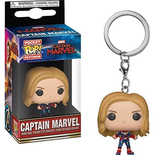 Funko - Porte Cle Marvel Captain Marvel Movie - Captain Marvel Unmas 平行輸入