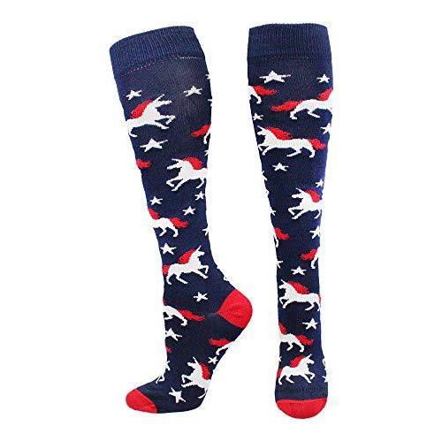 MadSportsStuff USA ユニコーンソックス ふくらはぎ上 M 平行輸入