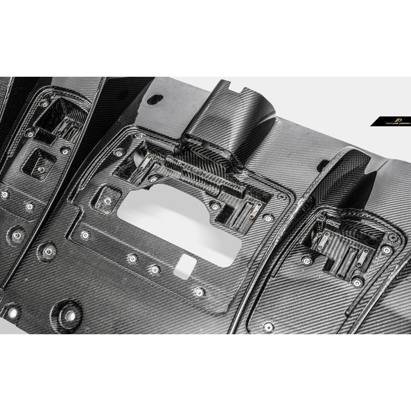 Ferrari フェラーリ 488 リアバンパー用リアディフューザー スポイラー