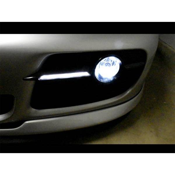 ポルシェ 987用ケイマン S フォグランプ DRL カバー スモークレンズの画像