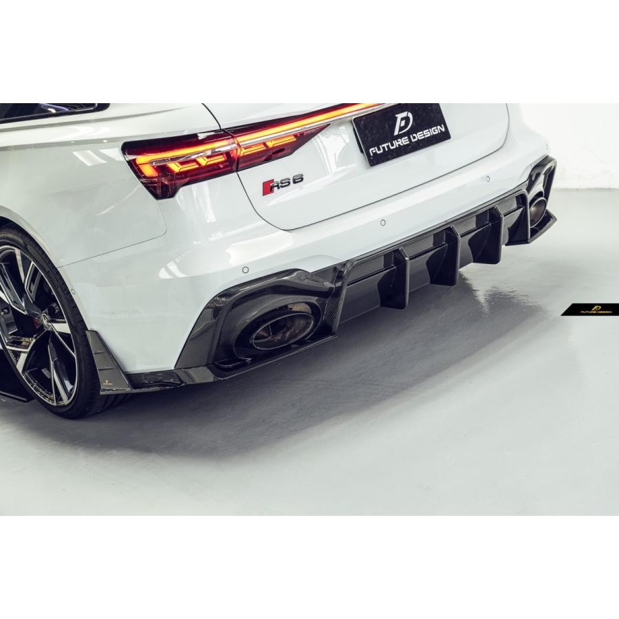 FUTURE DESIGN】AUDI RS6 AVANT C8 アバント リアディフューザー