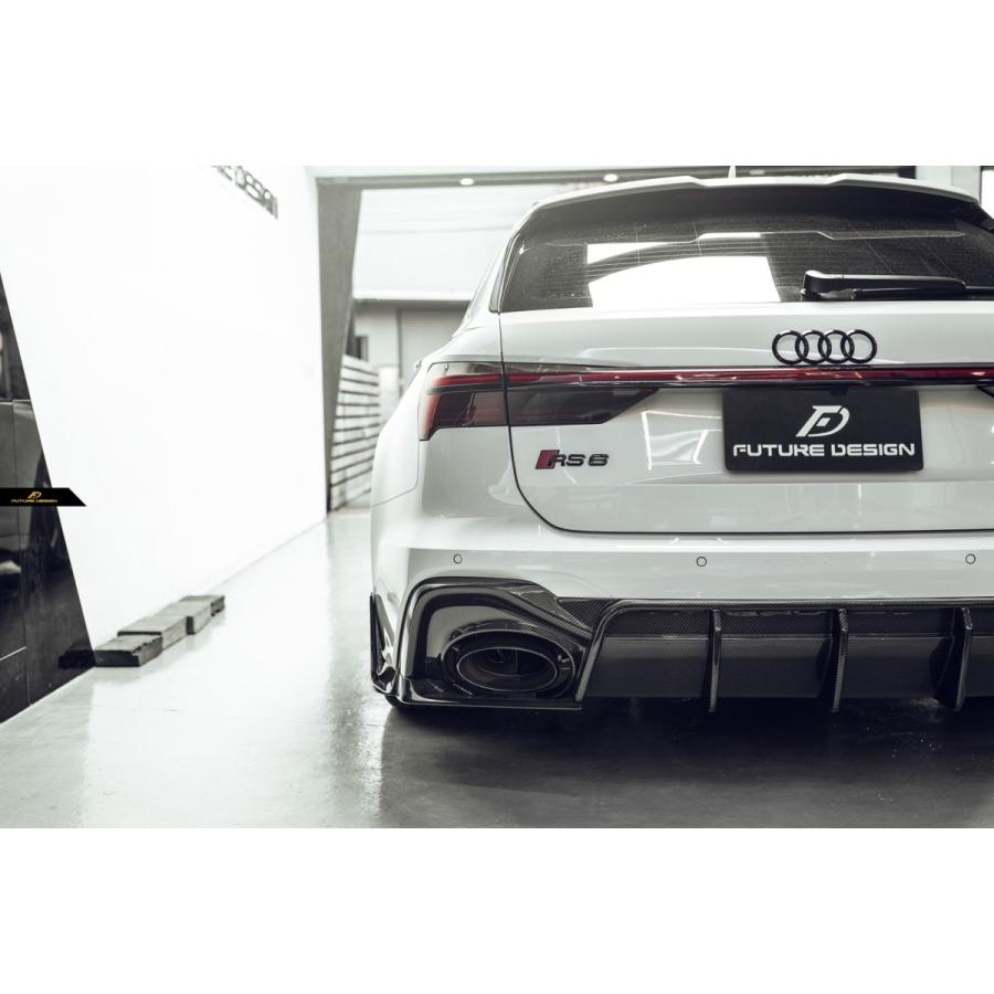 FUTURE DESIGN】AUDI RS6 AVANT C8 アバント リアディフューザー