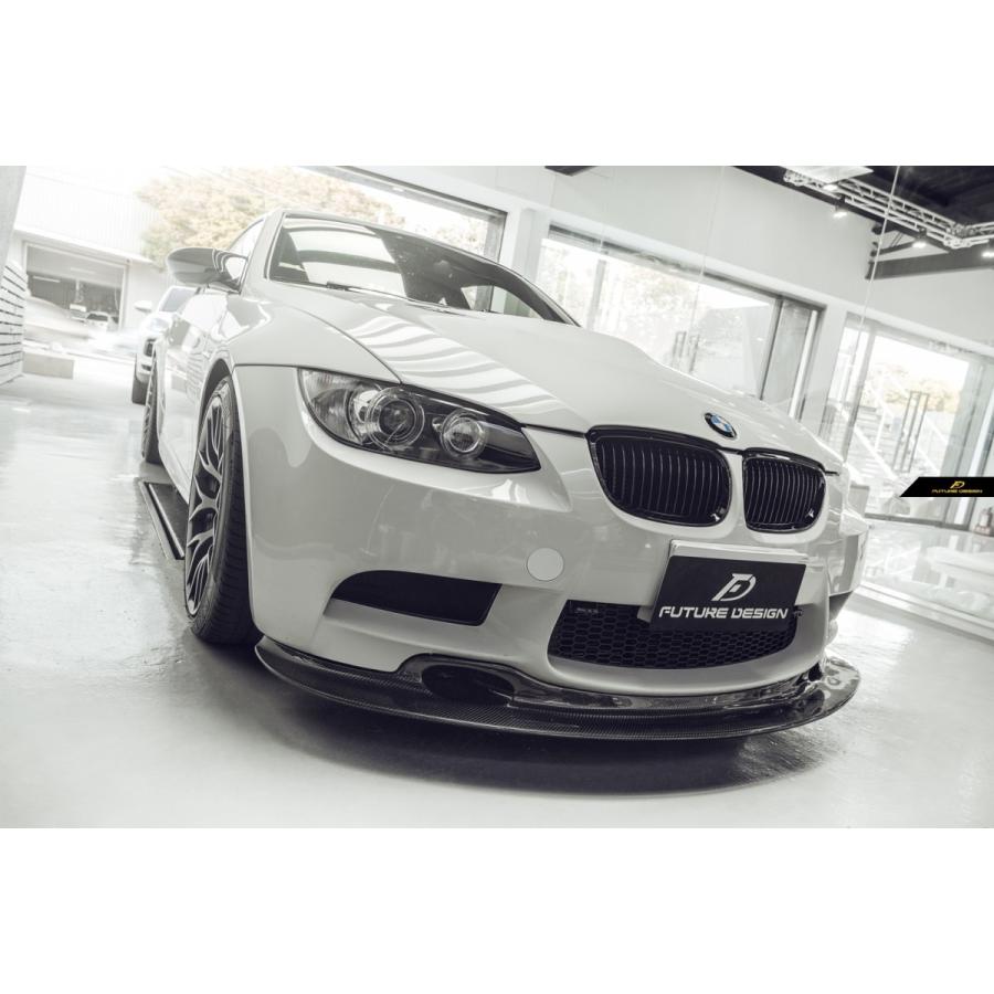 BMW 3シリーズ E90 E92 E93 M3フロント用カーボン リップスポイラー