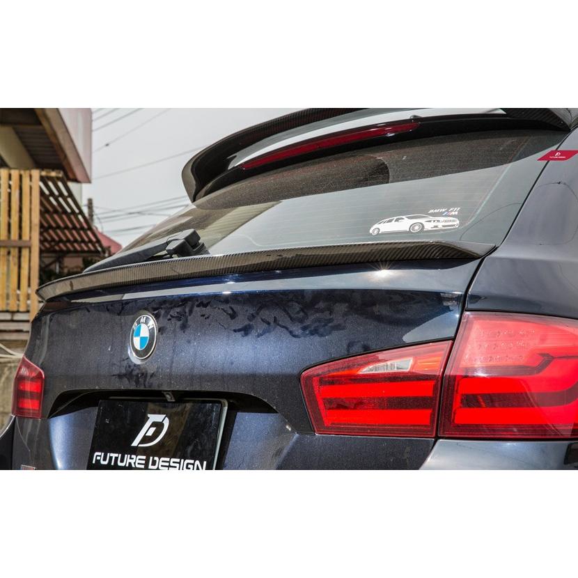 BMW 5シリーズ F11 ツーリング トランク用リアスポイラー 本物ドライ