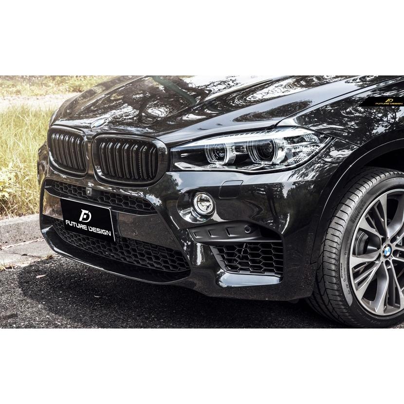 BMW X5 F15 フロント用艶ありブラックキドニーグリル センター