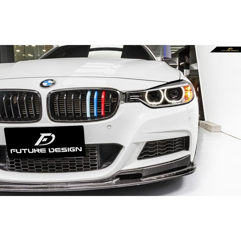  3シリーズ F30 F31 カーボンファイバー フロントリップスポイラー BMW 3シリーズ F30 F31 Mスポーツ フロントバンパー用カーボン リップ