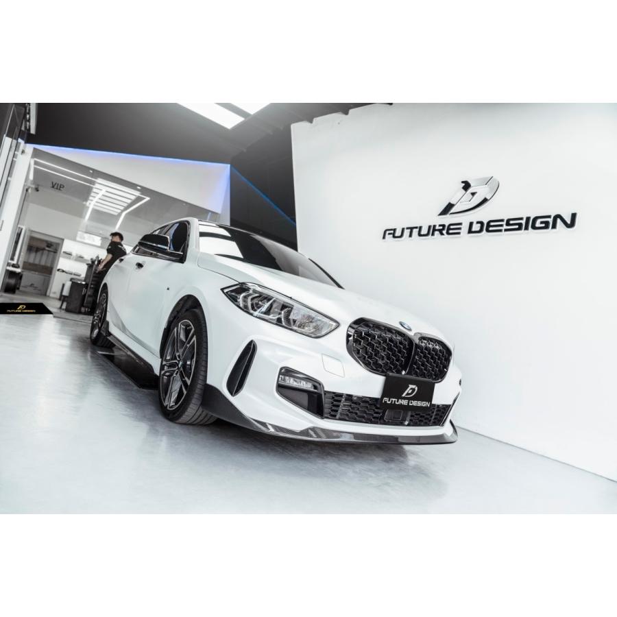 FUTURE DESIGN】BMW 1シリーズ F40 フロント用艶ありブラック