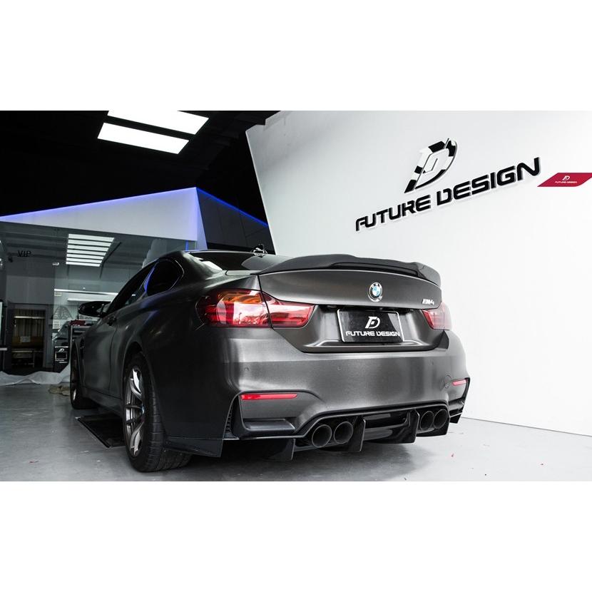 BMW 4シリーズ F82 M4 トランク用カーボンリアスポイラー DryCarbon