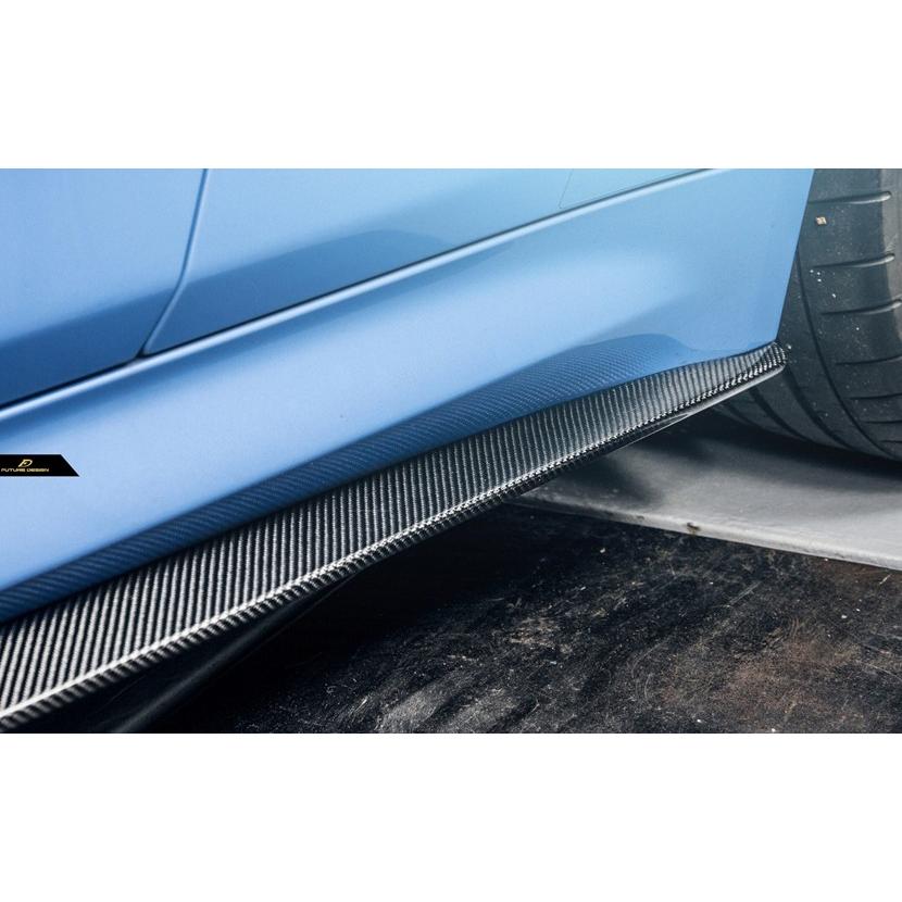 BMW F82 F83 M4 サイド スカート カーボン DryCarbon 本物ドライ